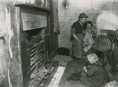 Child Poverty, London by English Photographer